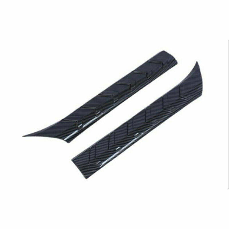 for Toyota Highlander 20-2024 Carbon Fiber Look Rear Bumper Protector Cover Trim