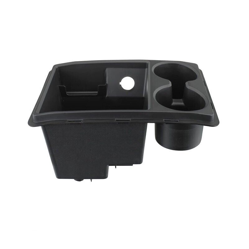 Suitable for Honda Accord Crosstour 2008-2012 ABS black wood grain interior armrest box cover- v