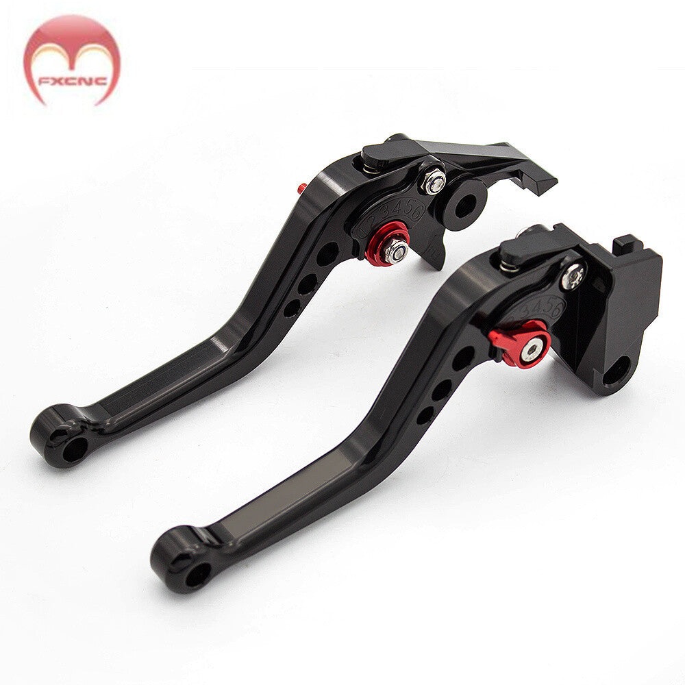 CNC adjustable brake clutch lever (short version) suitable for Yamaha YZF R25 (2015-2016-2017-2018).