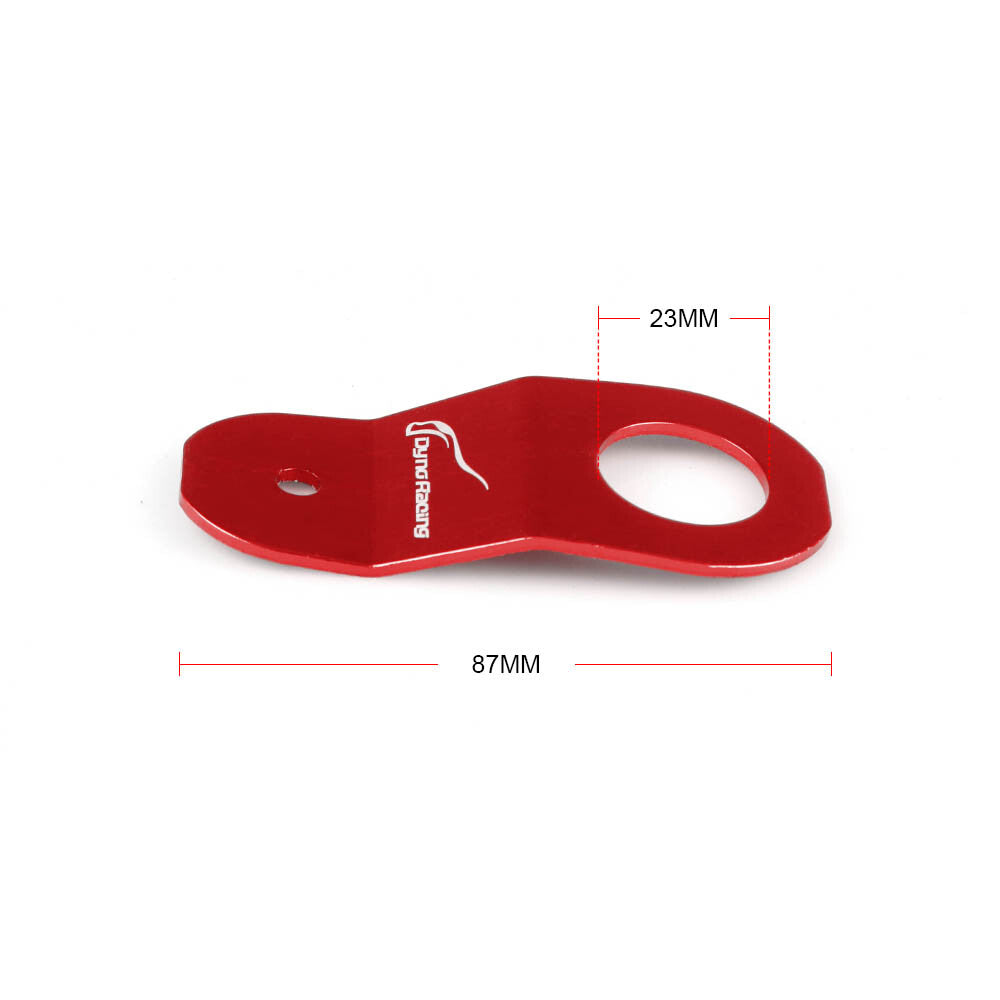 Red Aluminum Radiator Stay Mount BracketWasher for Honda for Civic EK S2000 for Acura
