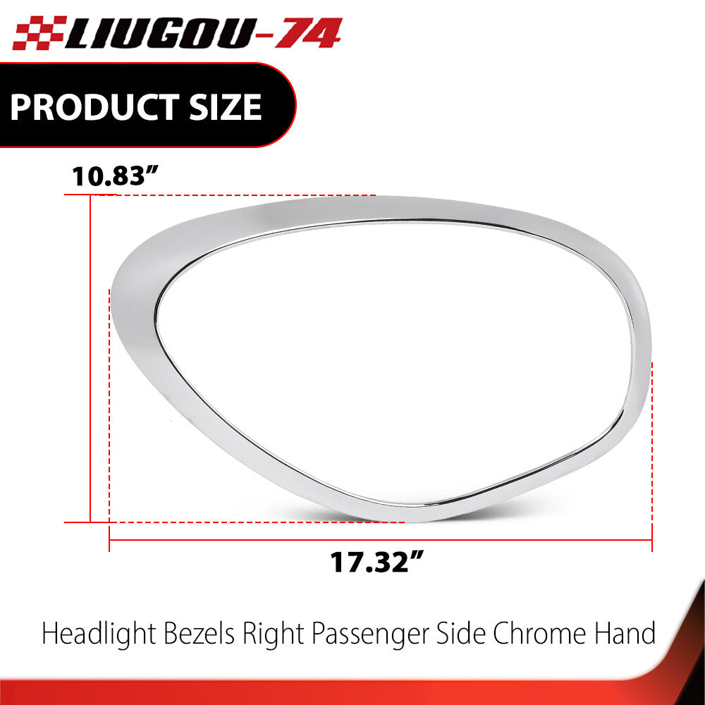 Suitable for 2011-2016 for Mini Cooper Countryman, headlight bezel on the right passenger side.