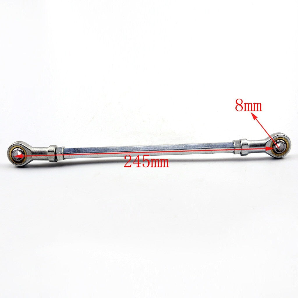 8mm Steering Tie Rod Kit Ball Joint For 110cc 125cc 150cc ATV Quad Buggy Go Kart
