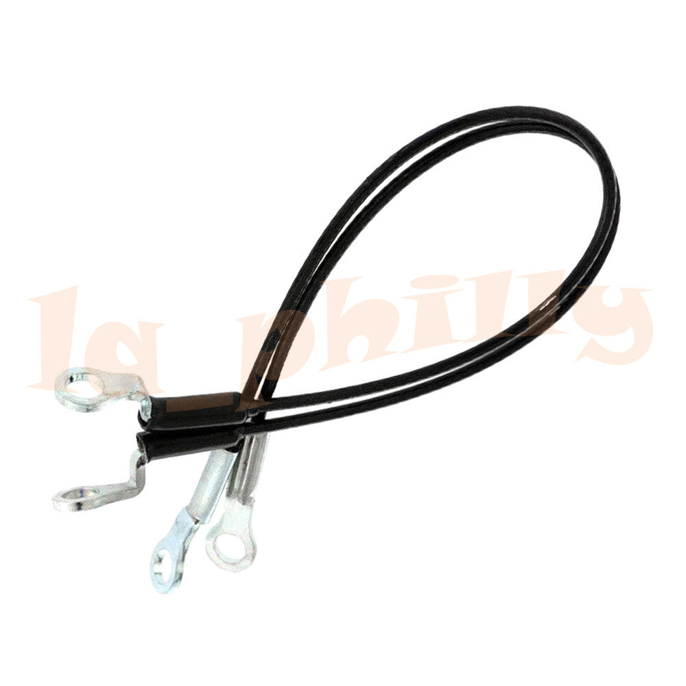 2Pcs Rear Tailgate Holder Cables Kit Fits for Yamaha Rhino YXR 450 660 700 2004-2013 Q
