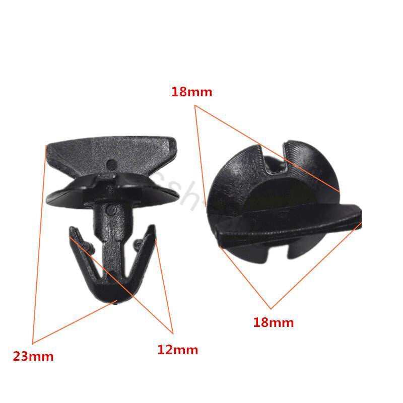 10 Pc Car Engine Compartment Front Wheel Arch Liner Trim Clips for Mercedes-benz