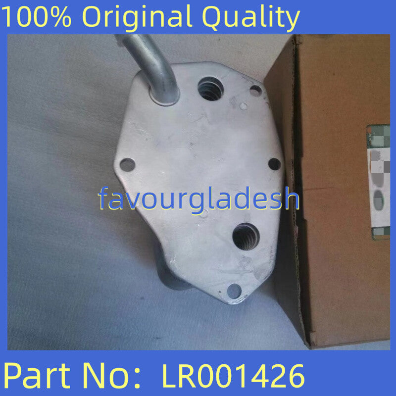 Automobile Engine Oil Cooler Silver Tone for Land Rover LR2 2008-2010 LR001426
