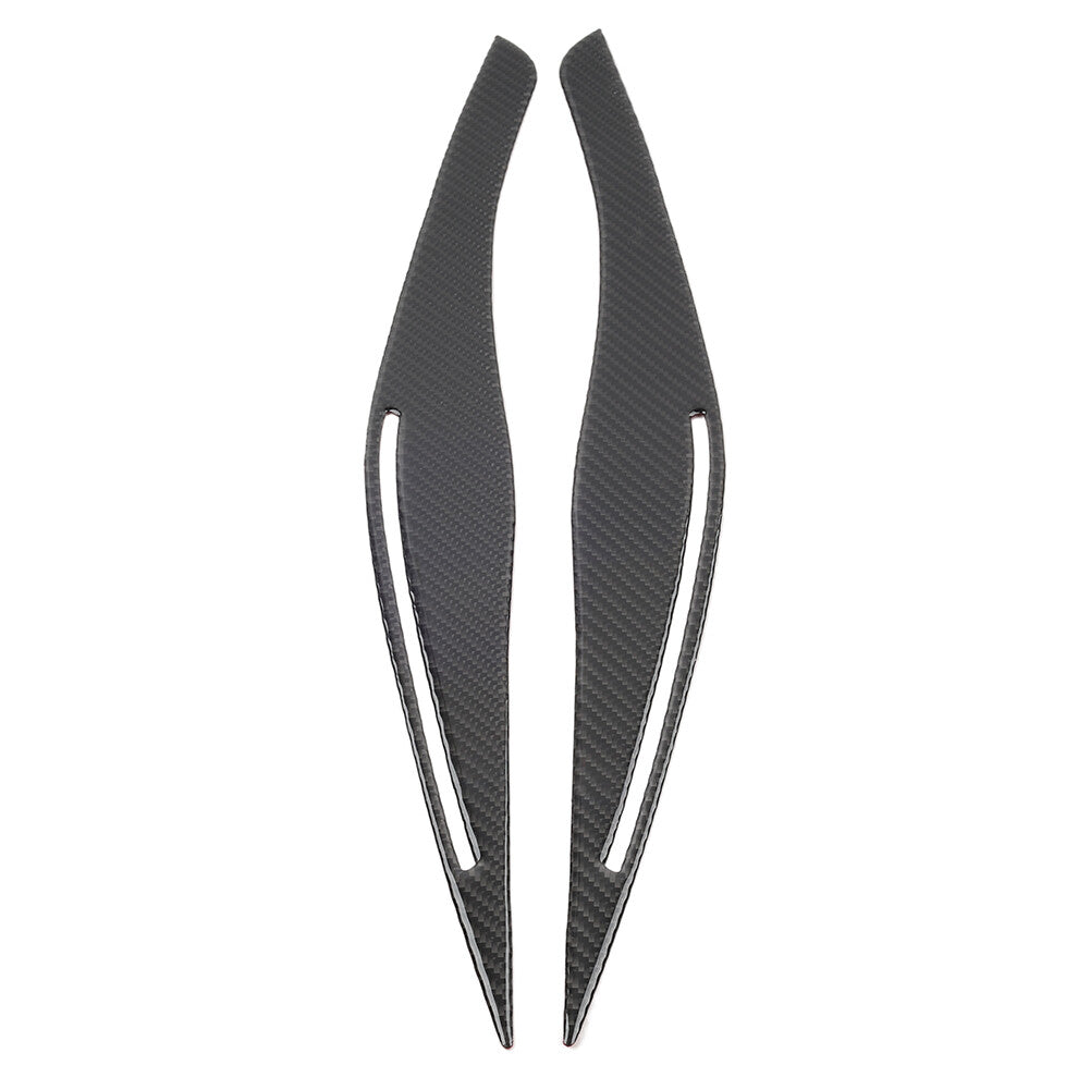 Carbon Fiber Headlight Eye Lid Eyebrow Cover for BMW E90 E91 328i 335i 2006-2012