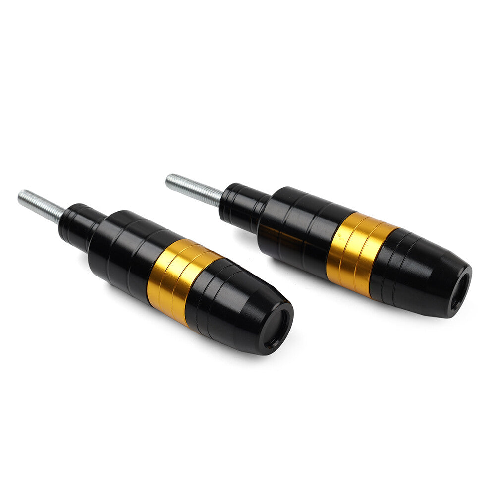 8MM Motorcycle Frame Exhaust Slider Falling Protector Anti Crash Pad Pair