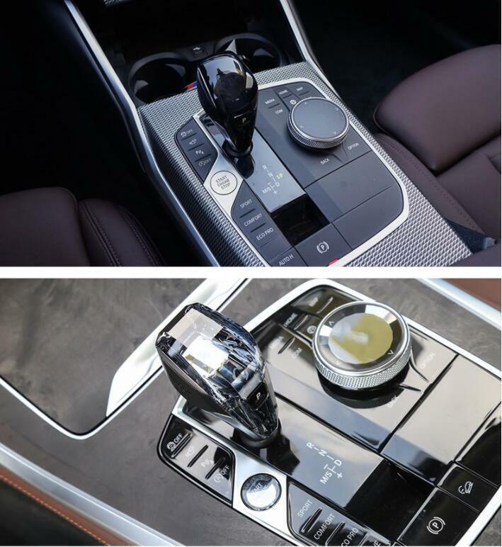 Fit for BMW 5 Series G30 2018-2022 Crystal Style Interior Gear Shift Knob Cover