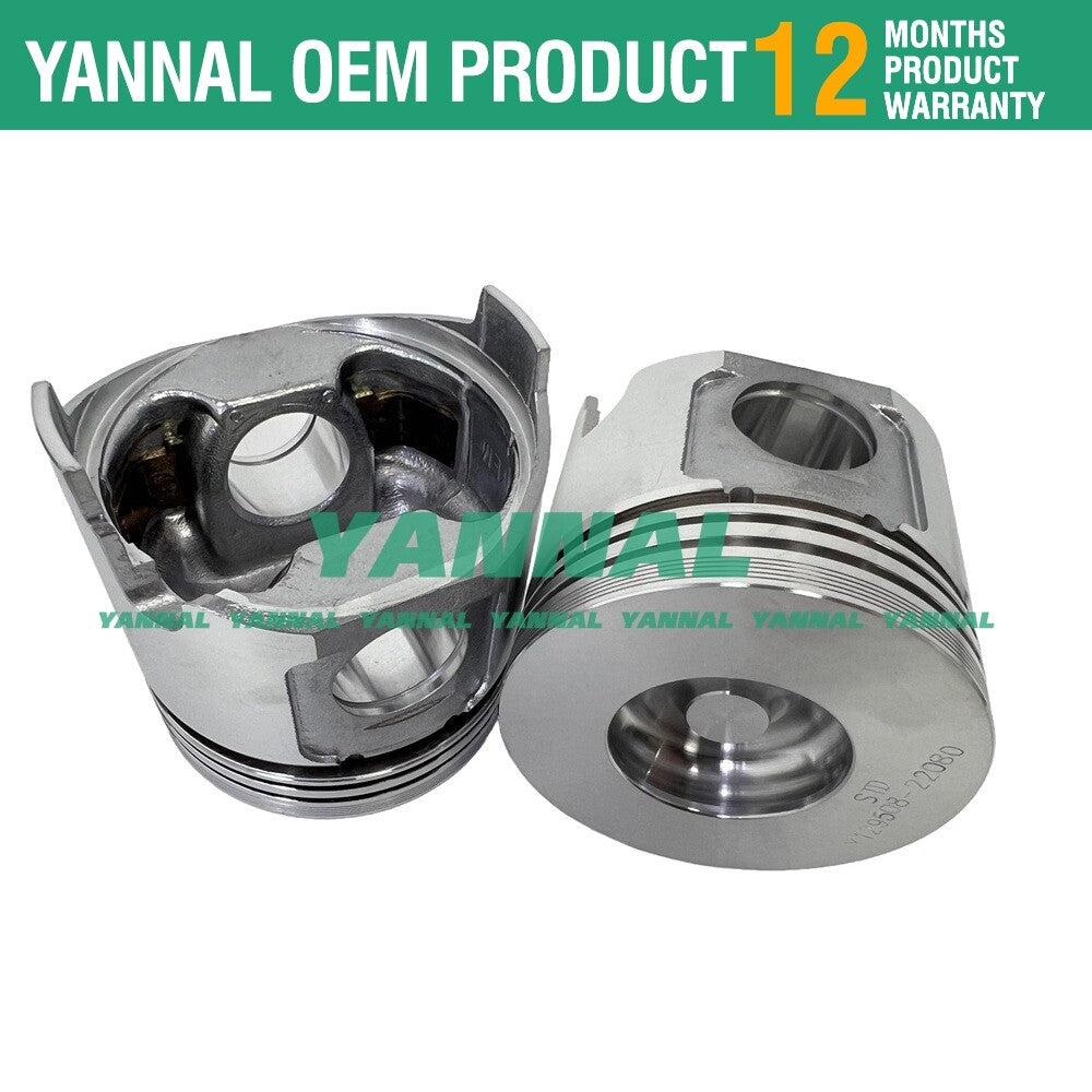 STD 4-piece piston kit with rings for 486V Thermo King TK486V engines -