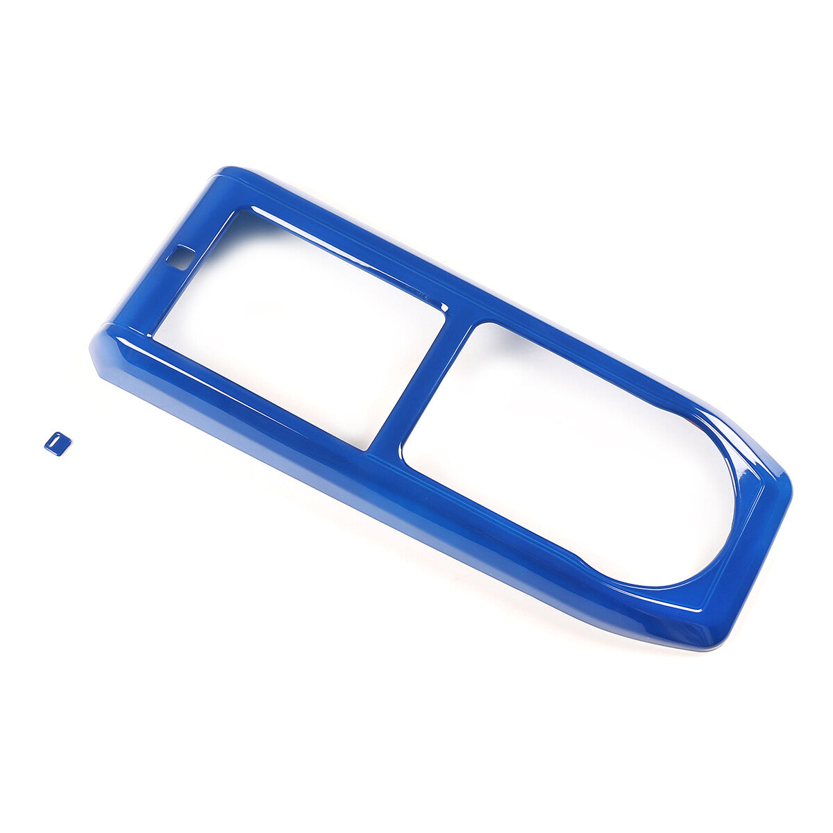 1x ABS Carbon Fiber Pattern Watercup Frame Trim for Outlander 2022+- v