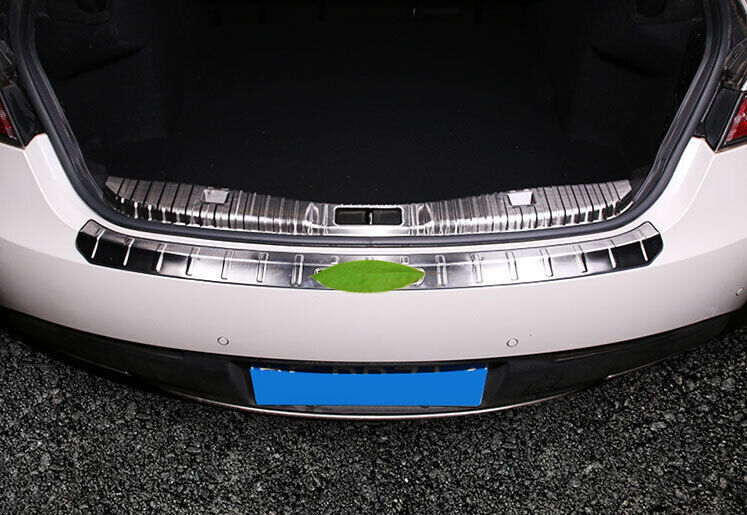 Fit for Lincoln MKZ 13-20 Silver Steel 1PCS Rear Bumper Sill Plate Protector
