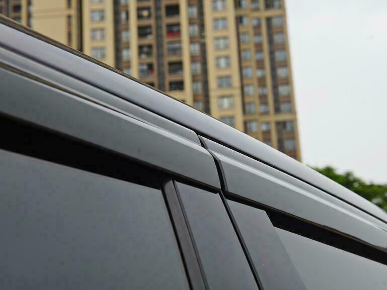 for Range Rover Evoque 2020-24 Black Window Wind Visors Sun Rain Guard Vent Trim