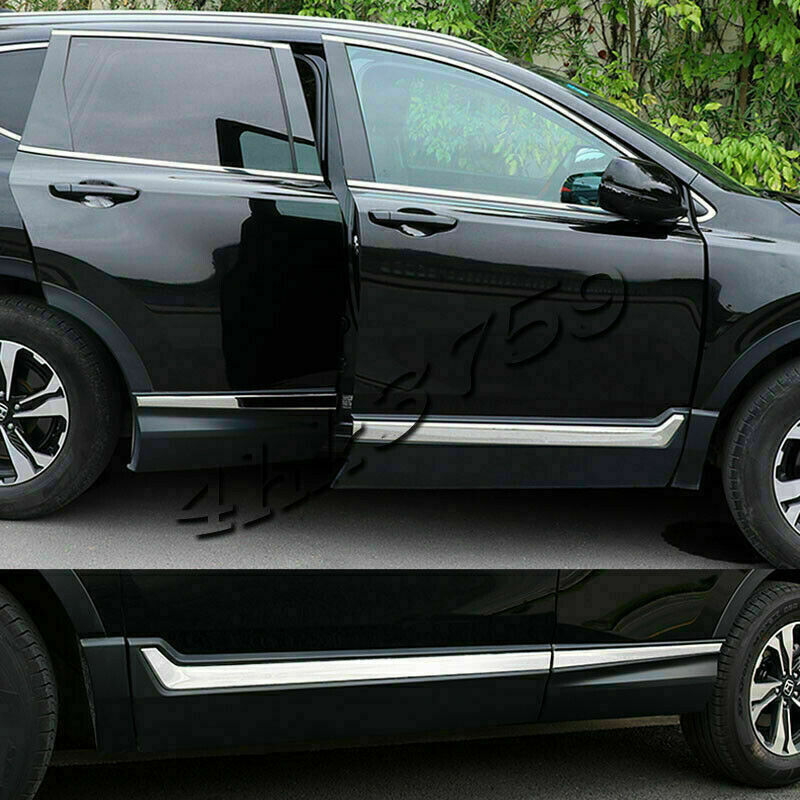 for Honda CRV CR-V 2017-22 Chrome Side Door Body Moulding Bar Protector Strip 6X