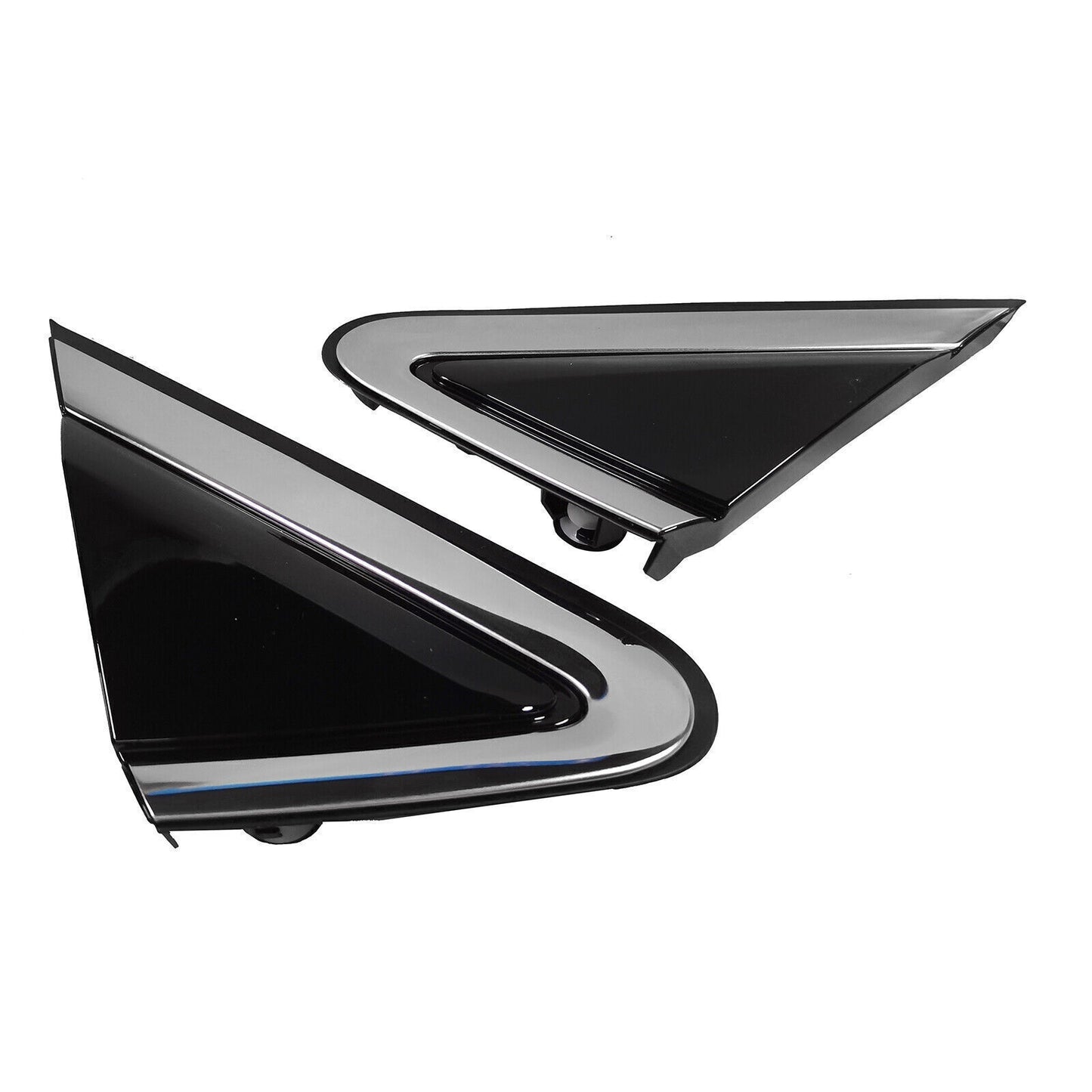 Chrome Front Door Fender Mirror Molding Corner Trim For 2015-2018 Murano v