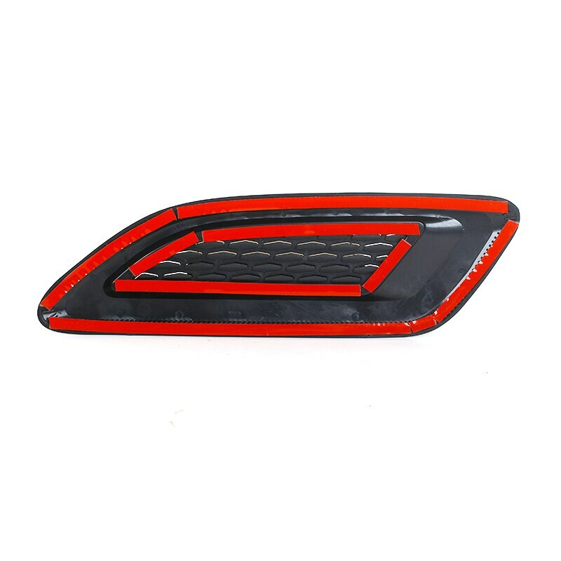 Pair silver Hood Air Vent Wing Cover Trim for Land Rover for Range Rover Evoque