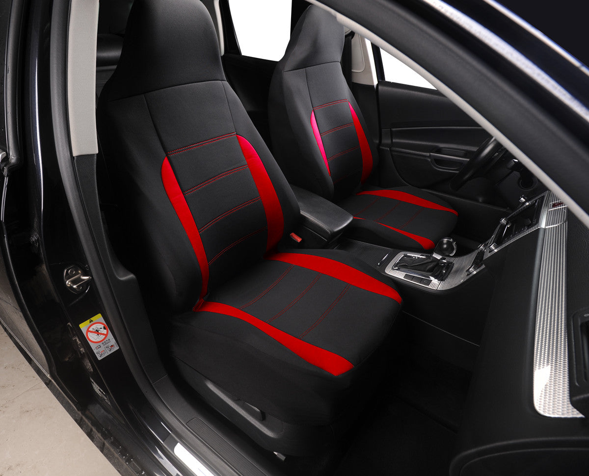 2Pc Front for Seat Covers Fit For Bucket Seats Auto Car Truck SUV Accessories