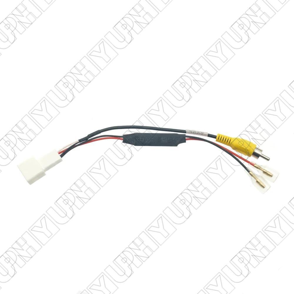 1¡Á for Toyota Factory Car Reverse Camera Video Output Adapter Wiring Cable 4 Pin