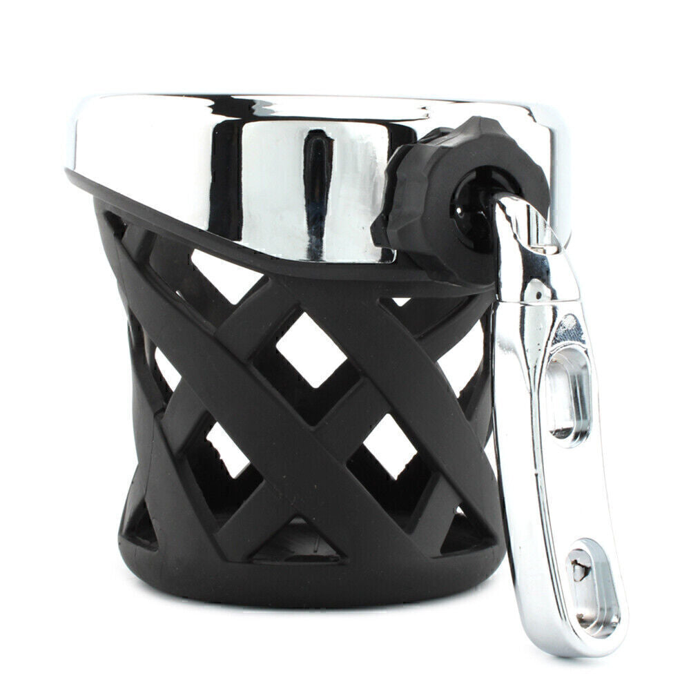 Motorcycle Handlebar Cup Holder Drink W/ Mesh Basket Mount for Universal for BMW R18 Q