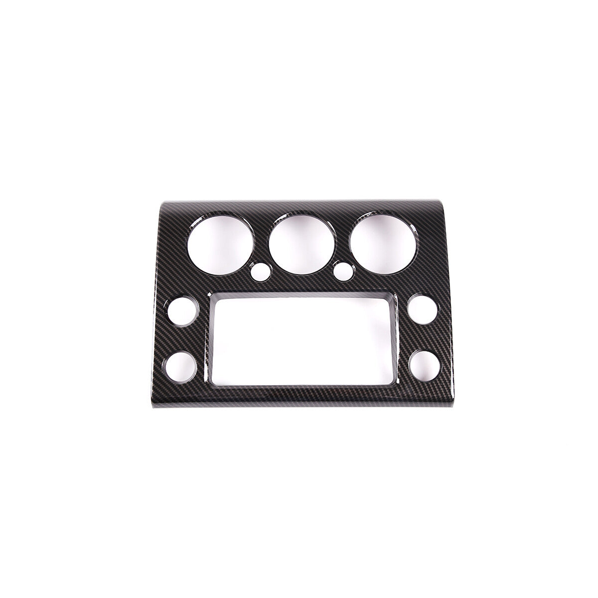 ABS glossy black front badge and grille protective cover for Alfa Romeo Giulia 2017-2020- v