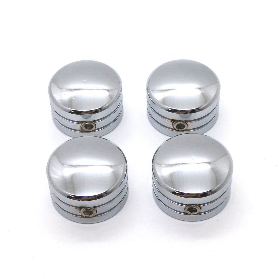 Chrome Spark Plug Head Bolt Cap Cover Plug for Harley Twin Cam Touring 1999-2017 Q