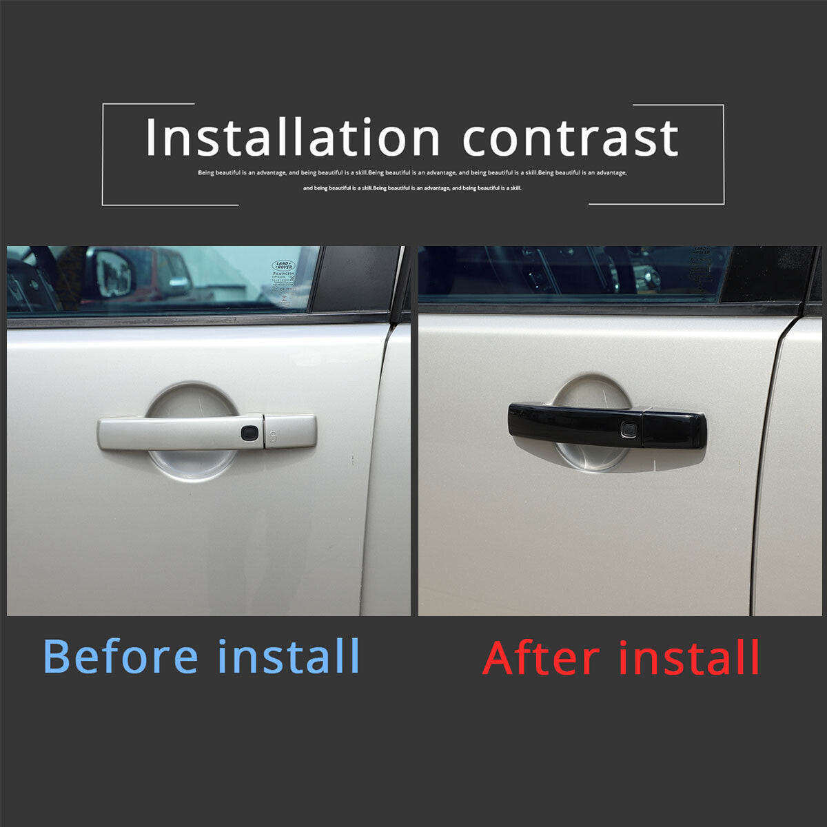 Chrome steel license plate frame cover decorative exterior suitable for Humm ē r H2 2003-2009- v