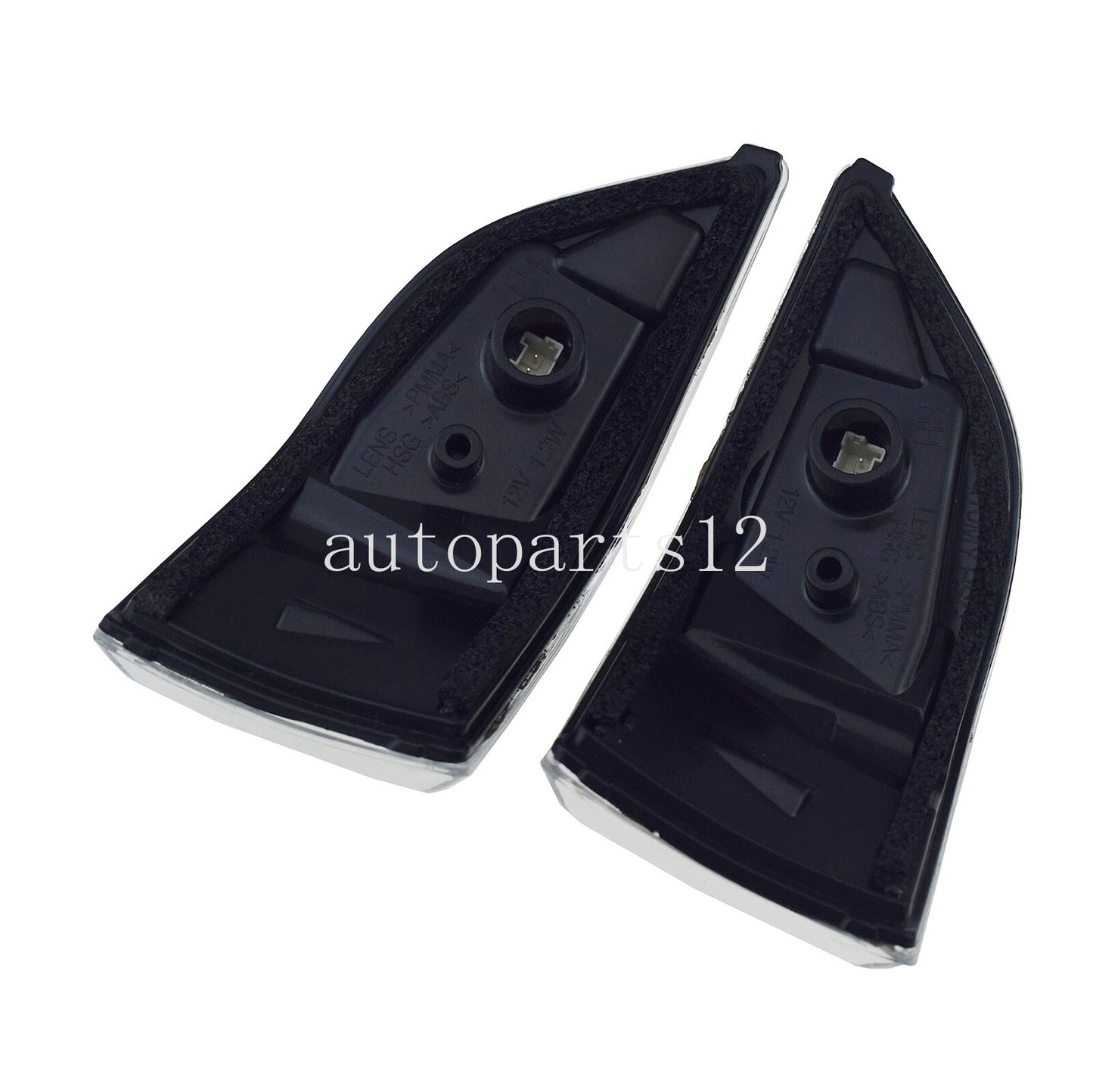 Left and right mirror turn signal lights one pair for for Kia Sedona 2010 - 2014- v