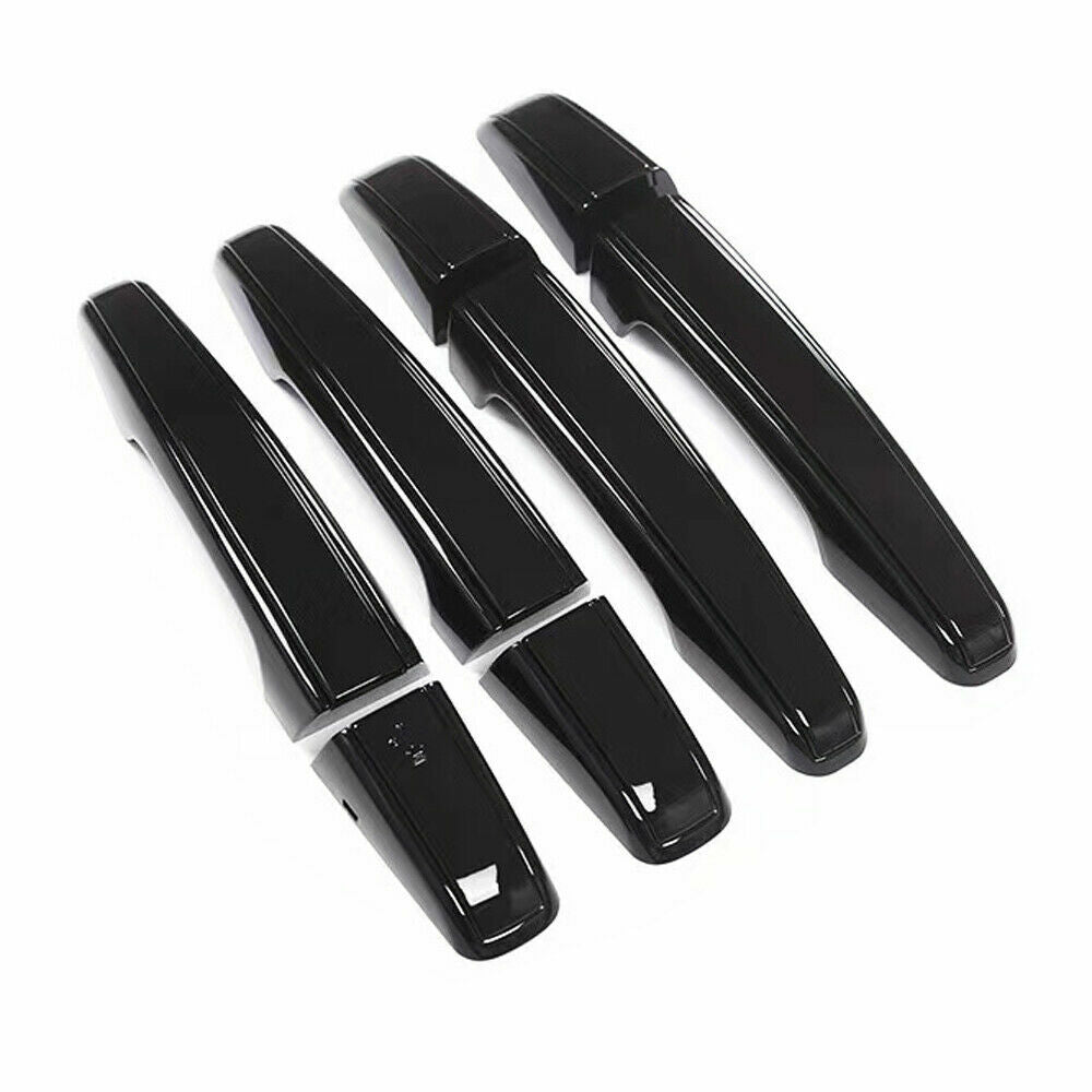 Door Side Handle Cover Replace Handle Caps for Range Rover L405 2013-2022 Black