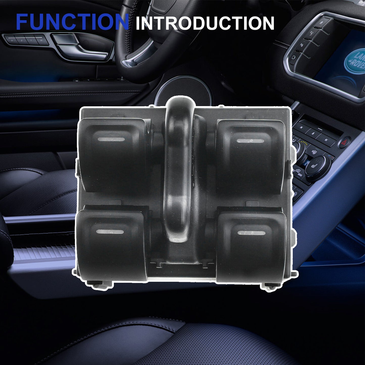 Center Power Window Switch for Jeep for Wrangler JK JL 2012-2018 4 Door 68156217AA