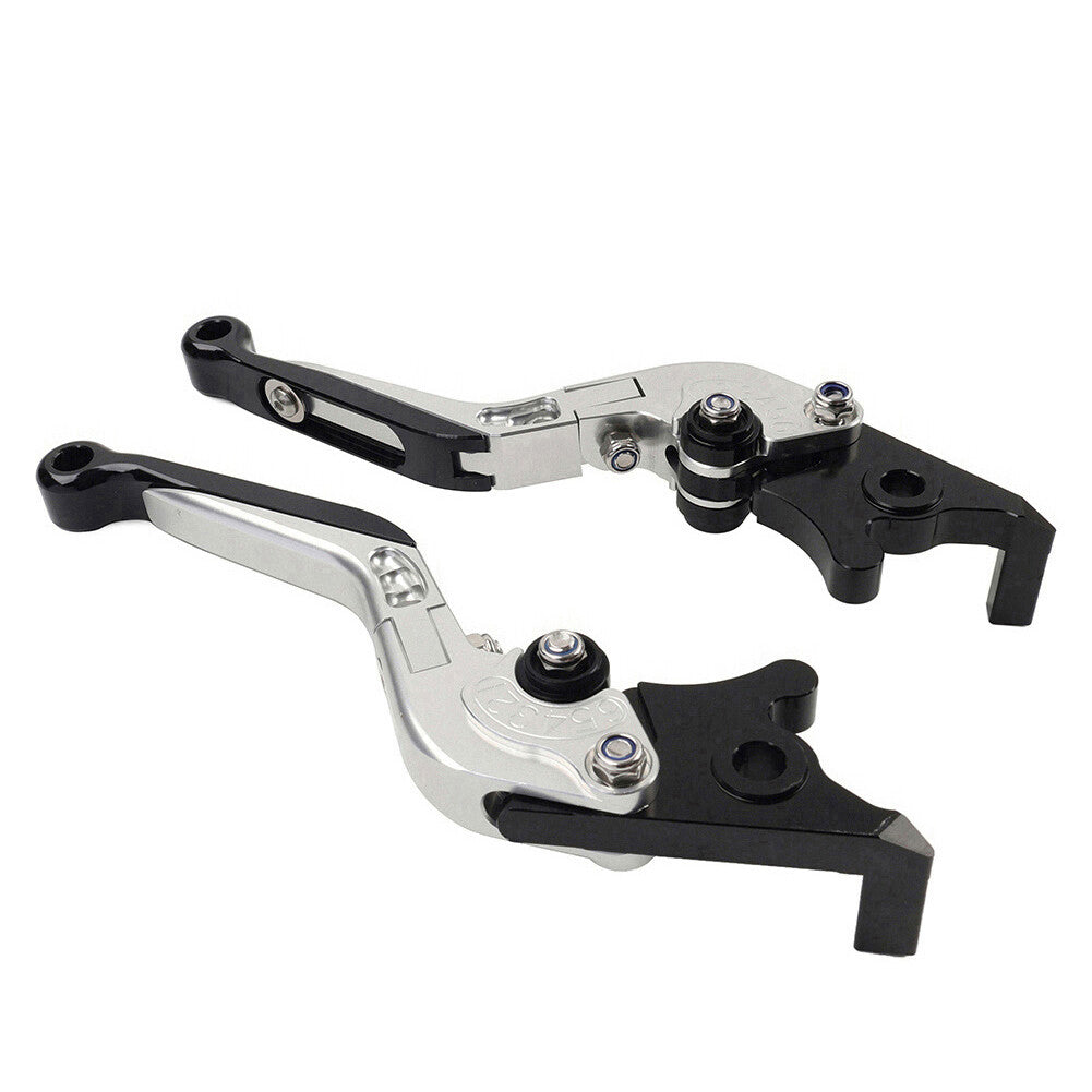 CNC Folding Extendable Brake Clutch Levers for Honda CBR125R CBR150R Silver Q