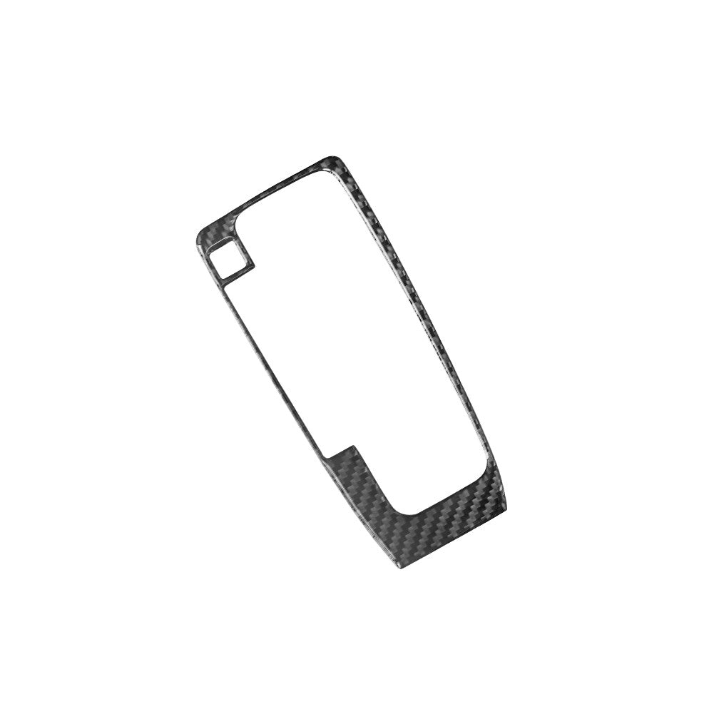 Carbon Fiber Door Lock Panel Decoration Cover Trim For Explorer 2013-2019 v