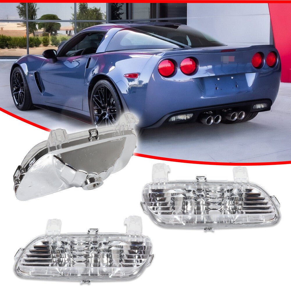 Suitable for 2005-2013 for Corvette C6 Rear Reverse Light Case Kit Transparent- v