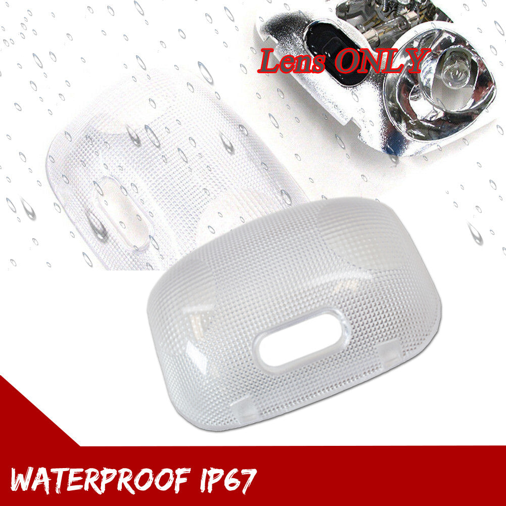 Pack Crystal Clear Top Dome Map Light Cover for 1993 - 2004 for Ranger - v