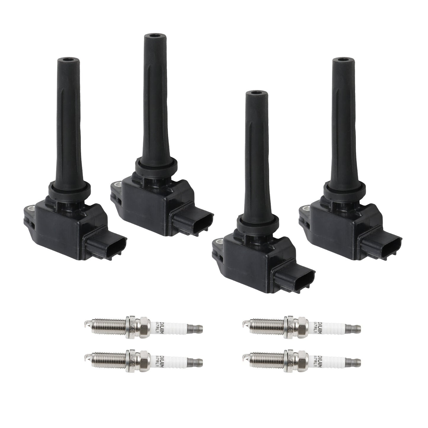 4PCS Ignition Coil IRIDIUM Spark Plug Kit for Toyota Yaris 2019 Yaris iA for Scion
