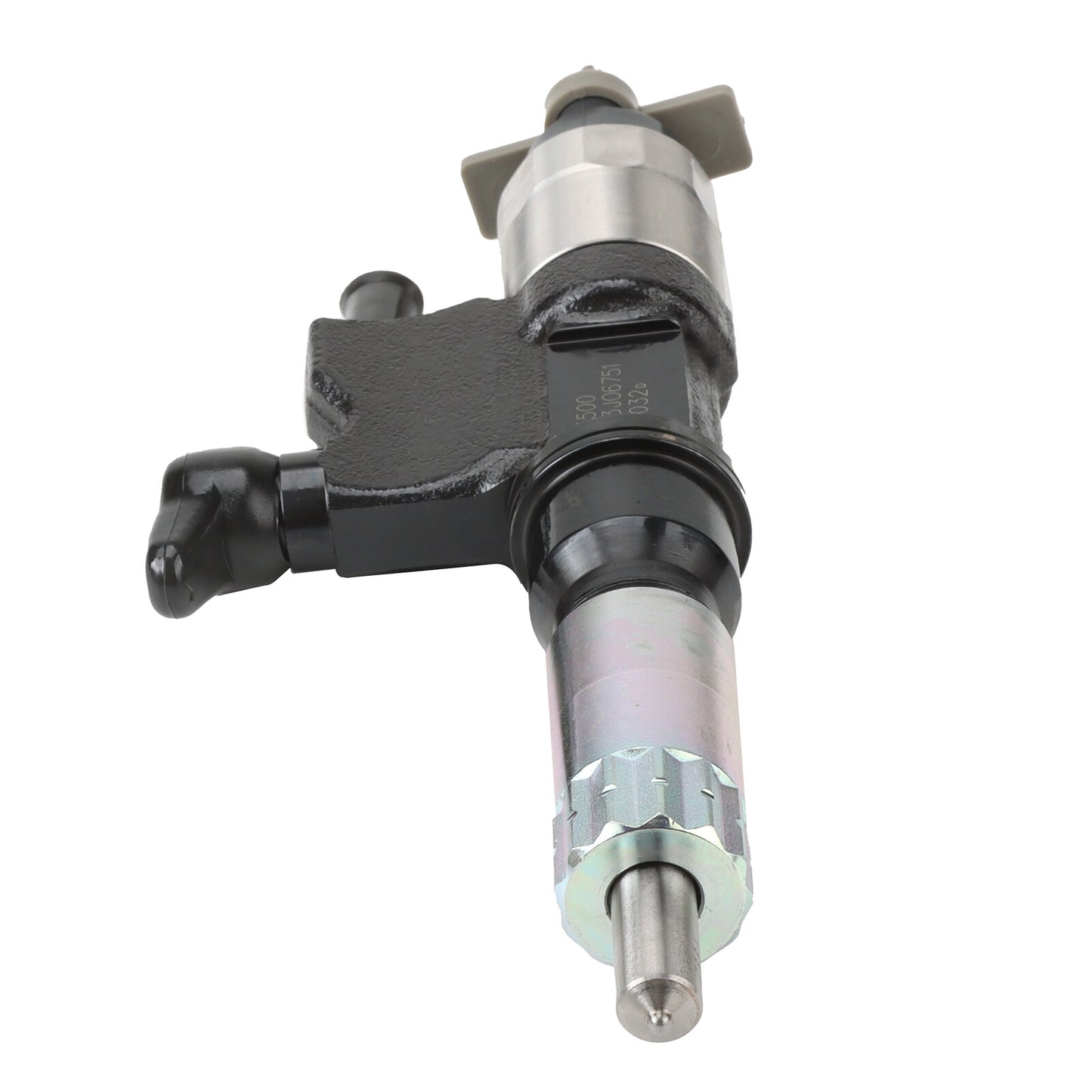 1x 095000-5504 095000-5500 Standard Black Fuel Injector for Isuzu 4HL1 and 6HL1 Engines - n