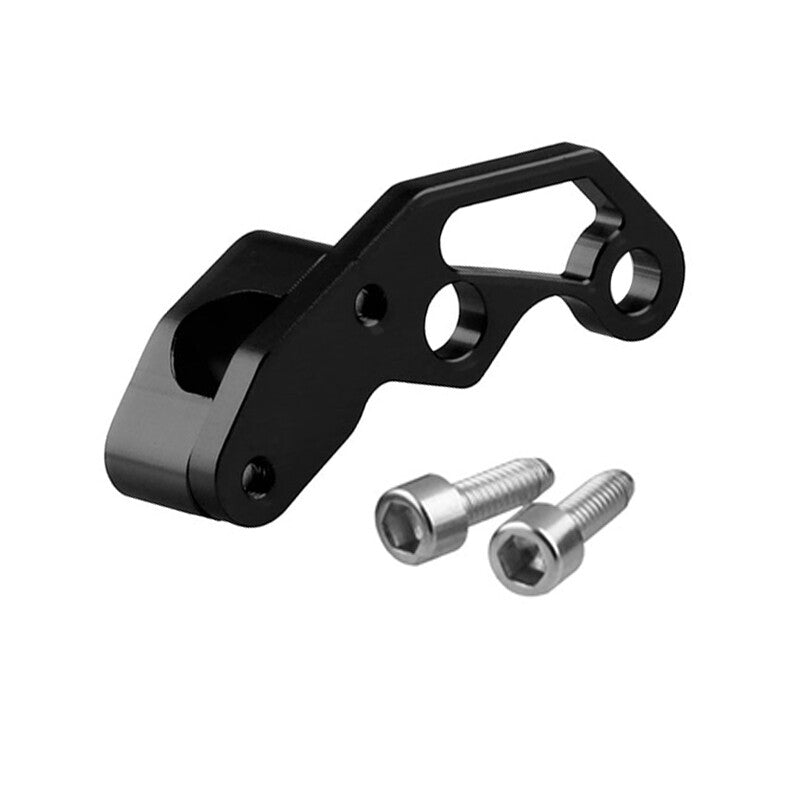 Motorcycle and bicycle modification parts, black oil pipe clamps, aluminum alloy - n