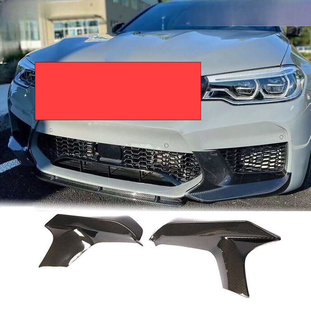 for BMW F87 M2 Coupe 2016-2020 2PCS Carbon Fiber Side Skirt Splitters Lip Refit Q