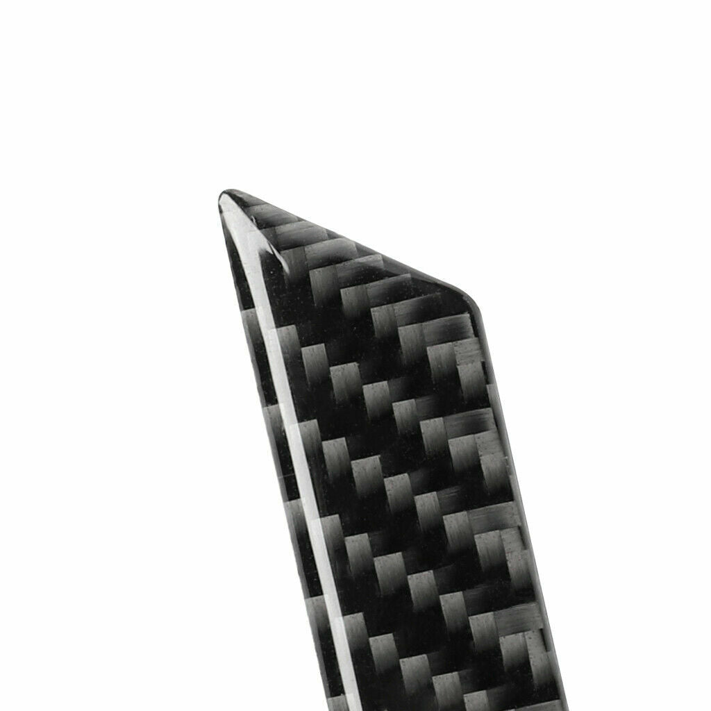 4Pcs Carbon Fiber Interior Door Sticker Trim
