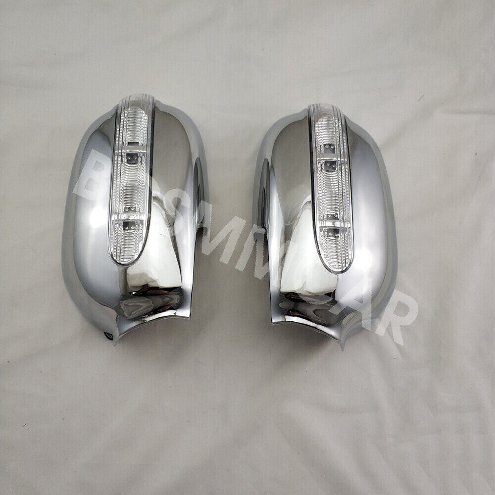 Side Mirror Covers Molding Trims W/LED Light Fit For 1993-1997 for Toyota for Corolla