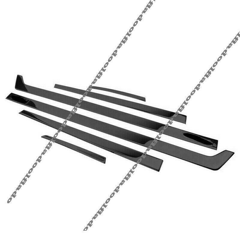for Honda CRV CR-V 2017-22 Black Side Door Body Moulding Bar Protector Strips 6X