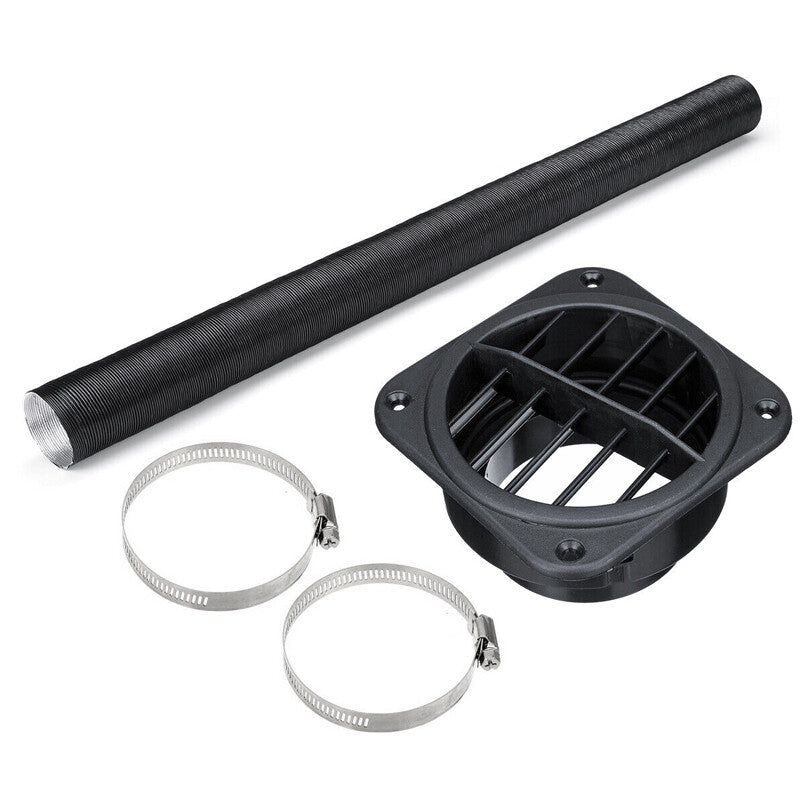 75mm Car Heater Duct Insulation Ventilation Hose Kit for Propex Diesel Heaters - n