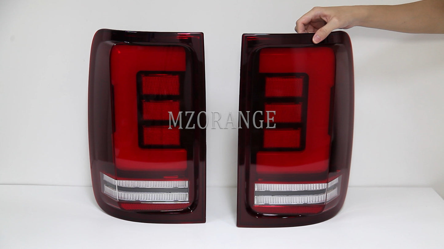 LED Red Tail Light Rear Brake Lamp W/Bulb for VW Amarok V6 2011-2021 Left+Right n