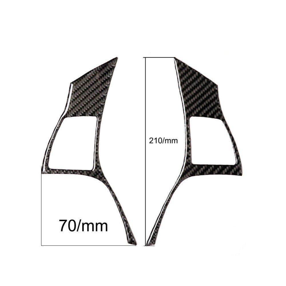Carbon Fiber Steering Wheel Button Cover Trims for Lexus RX350/RX450H 10-12 New n