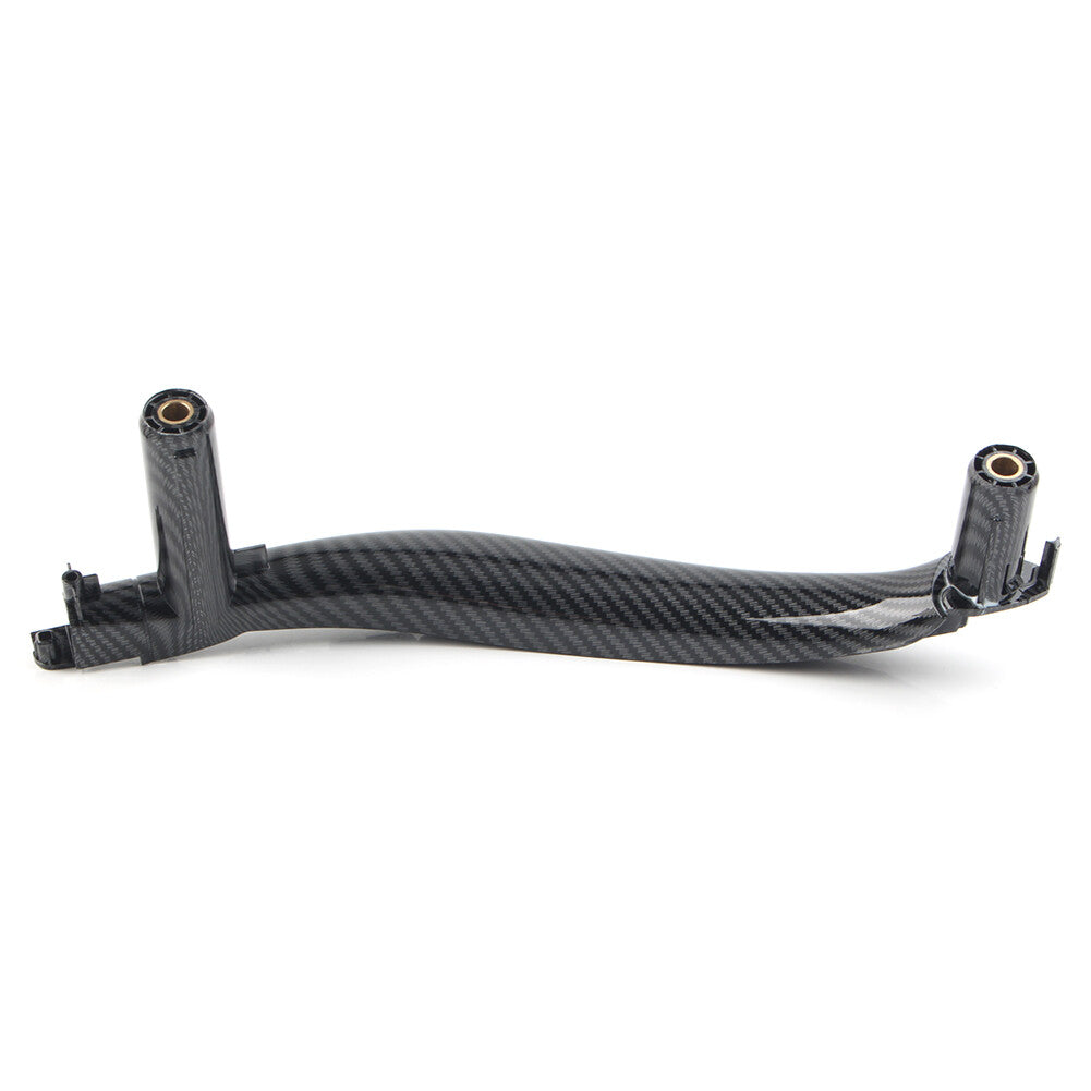 Fit for BMW X5 X6 F15 F16 Inner Interior Door Pull Handle Trim Cover Carbon Fiber