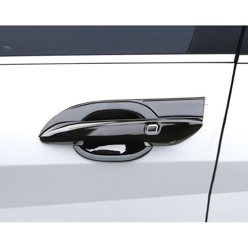for Hyundai for Elantra 21-23 Glossy Black Car Door Handle Cover+Cup Bowl Combo Trim