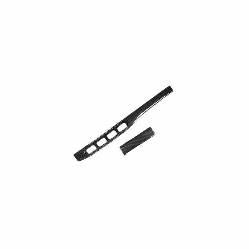 for Mercedes-Benz GLE 2020-23 Carbon Fiber Central Console Instrument Strip Trim