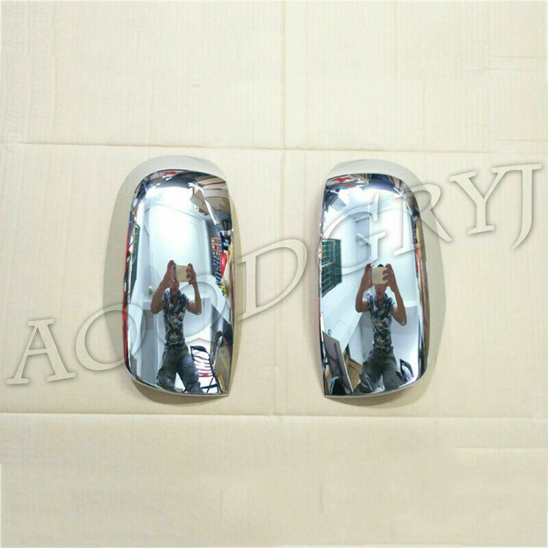 for Hyundai Santa Fe 2006-2008 Chrome Rearview Side Door Mirror Cover Trim Cap