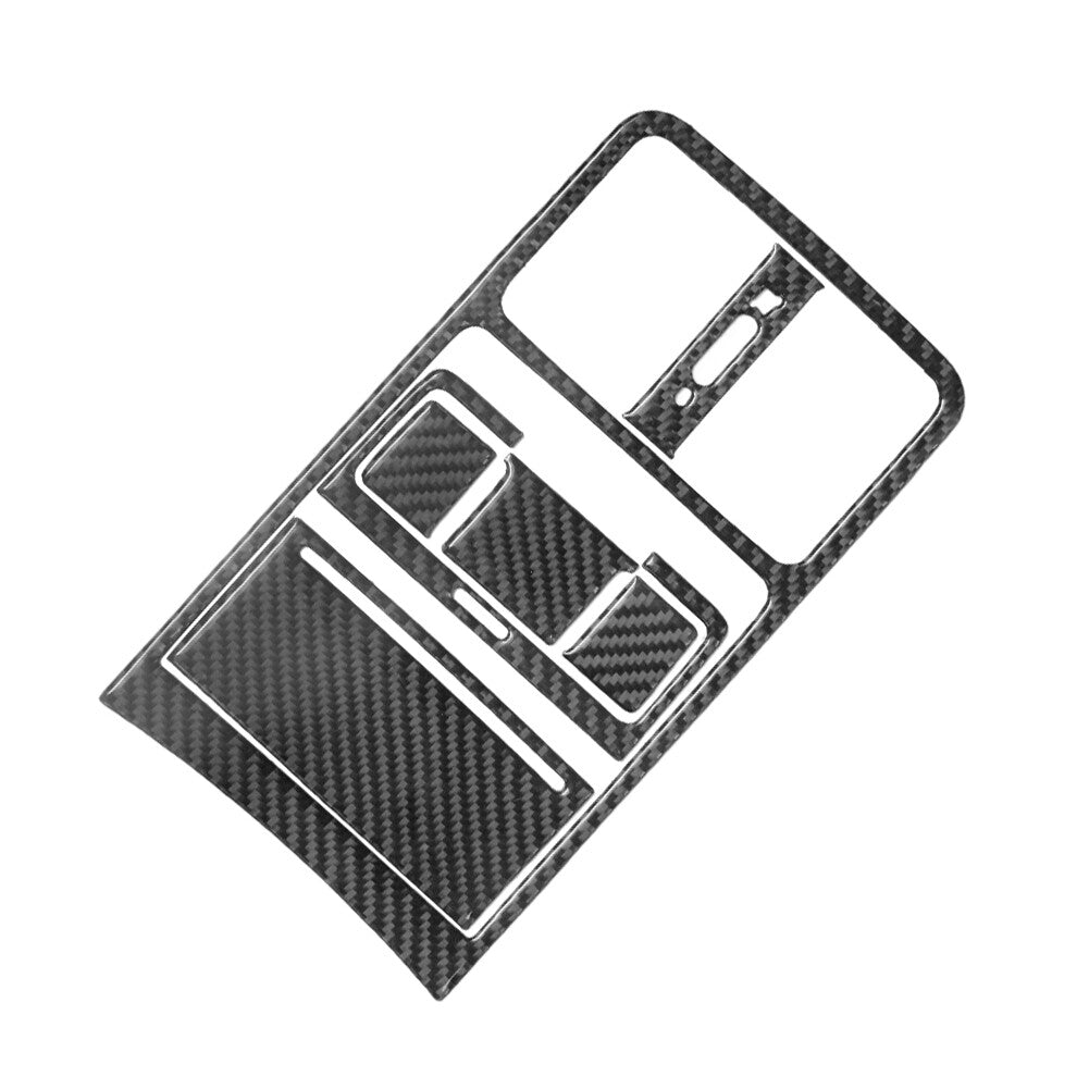Red Cup Slot Frame Panel Trim Cover Carbon Fibre For Tundra 2007-2013 v