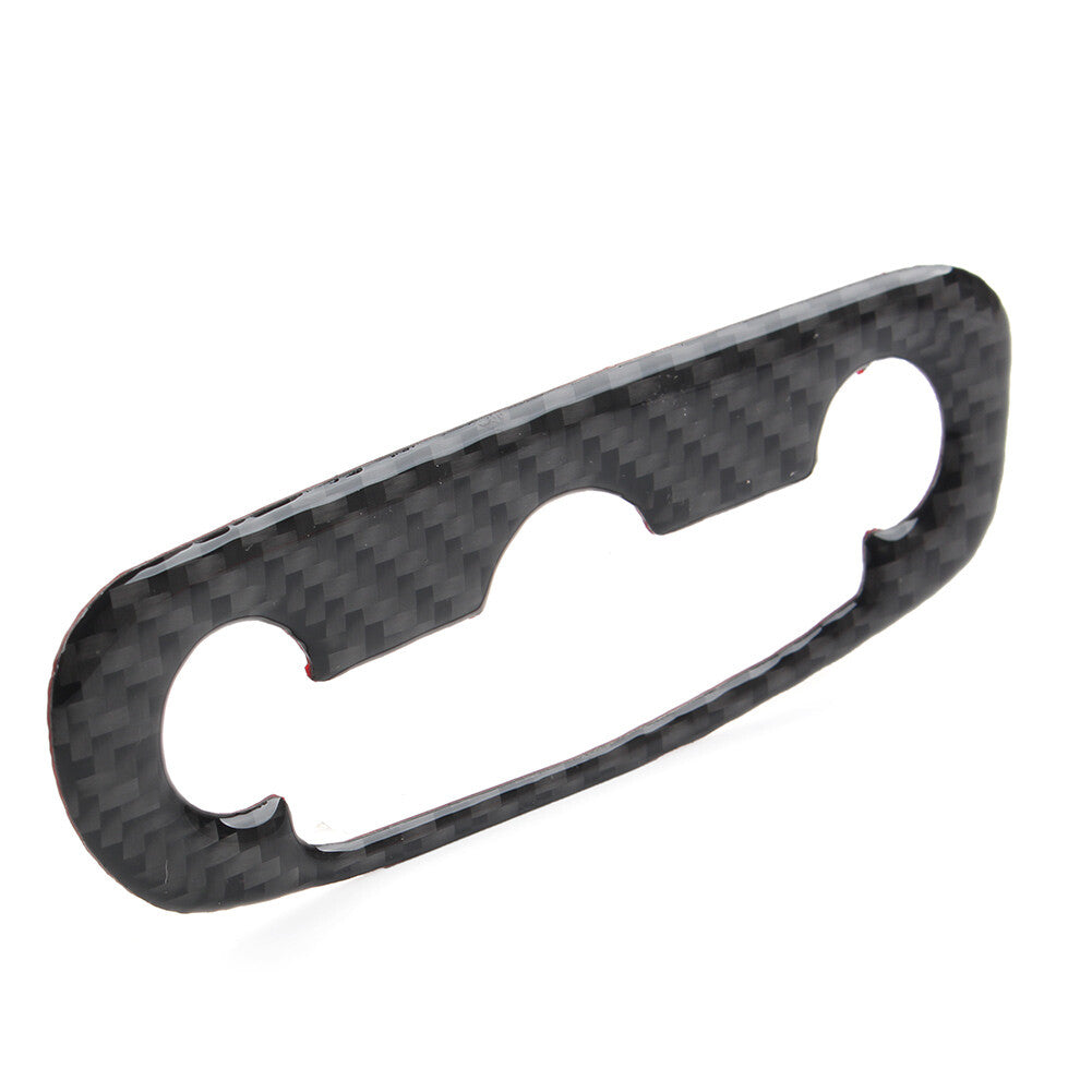Inner Headlight Switch Cover Trim Carbon Fiber for Chevrolet Equinox 2017-2022