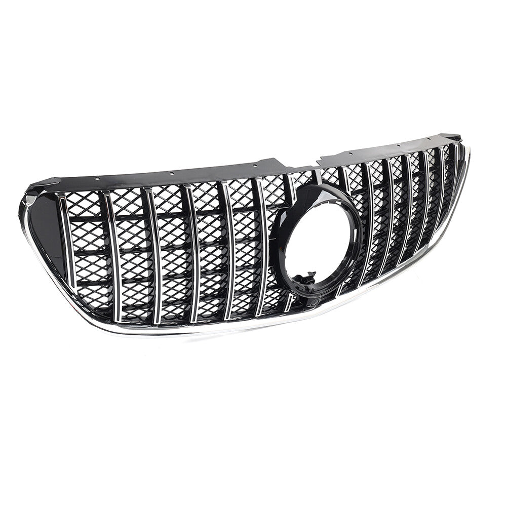 GTR Style Front Bumper Radiator Hood Grille for Benz V Class W447 2016-2020 19