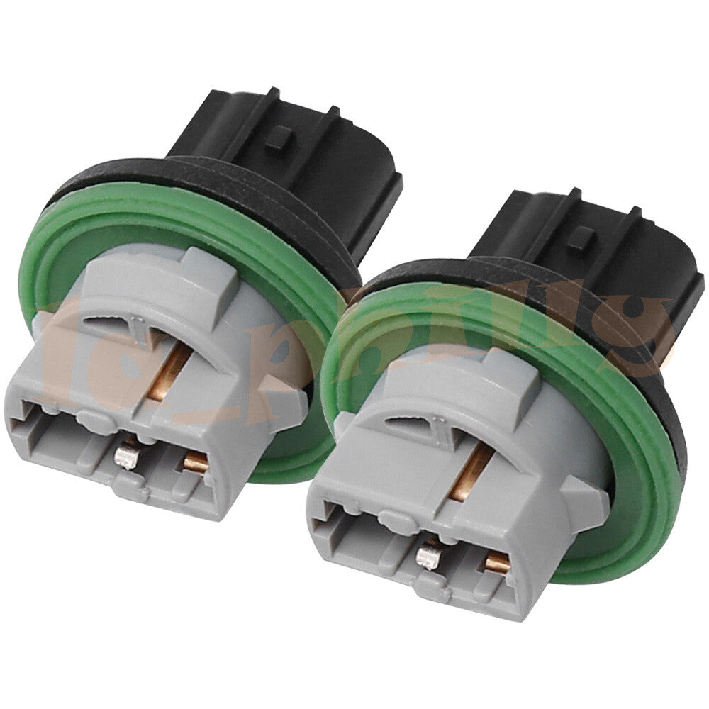 2Pcs for Dodge Dart 2013 2014 2015 2016 Front Park Turn Signal Lamp Light Socket